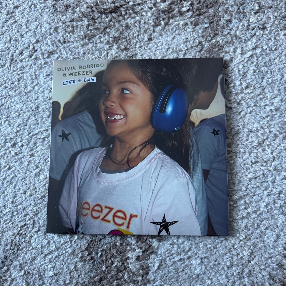 Olivia Rodrigo x Weezer Live Vinyl